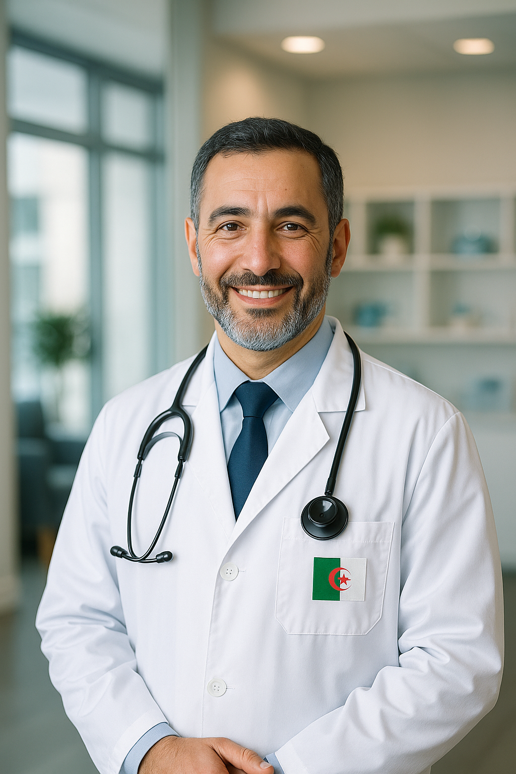 طبيب جزائري محترف